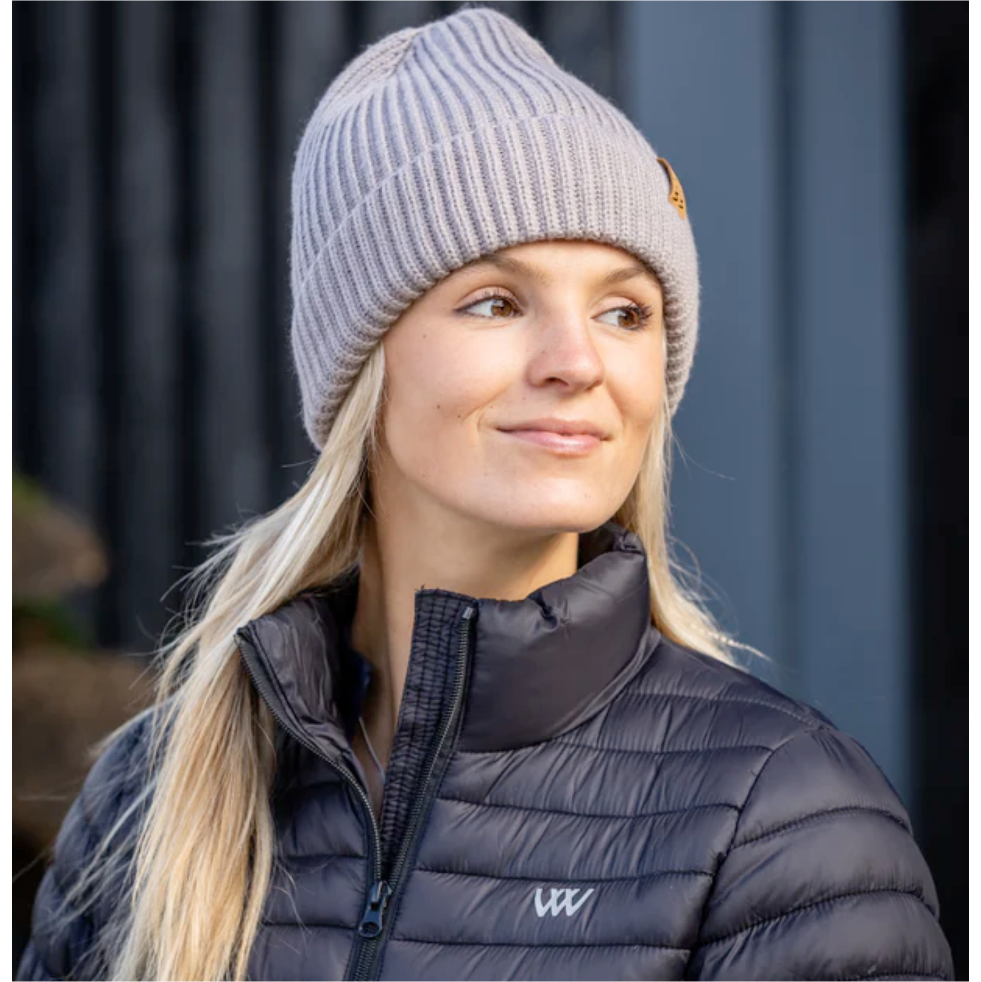 2025 Woof Wear Bonnet à Côtes WA0047-STON - Stone